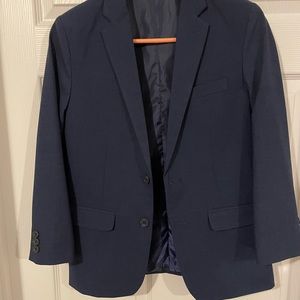 Izod sports jacket blue in color only wore once.